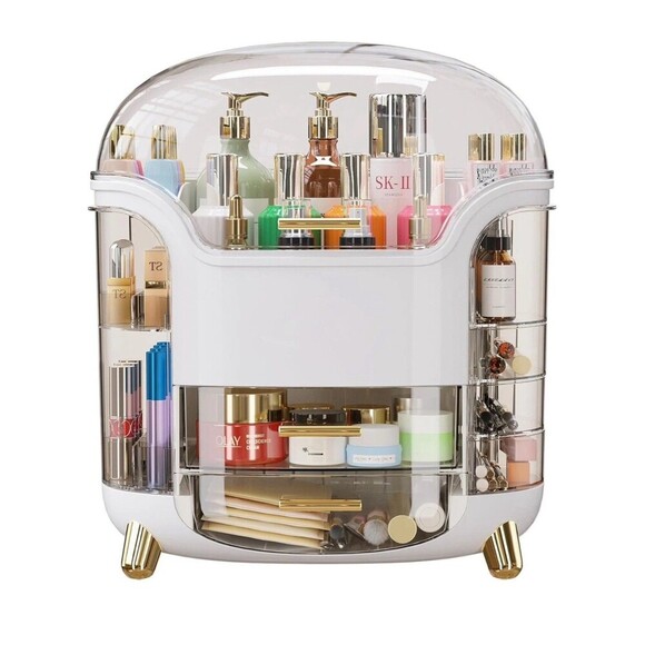 Large Capacity Makeup Organizer Makeup Organizer Countertop Vanity Organizer New - Picture 1 of 7
